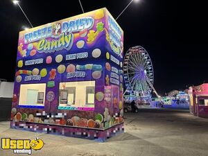 (2) Turnkey 2024 8.5 x 20' Freeze Dried Candy Trailer Carnival Style Concession w/ Indoor Booth