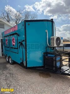 2023 8' x 16' Shaved Ice Trailer Snowball Concession Unit
