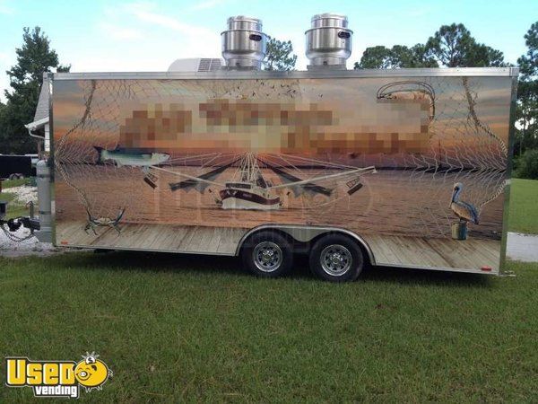20' Mobile Kitchen Trailer