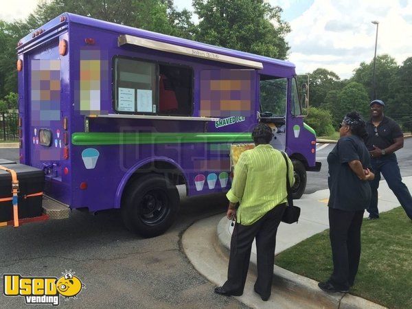 Turnkey Business Shaved Ice / Sno Ball Truck