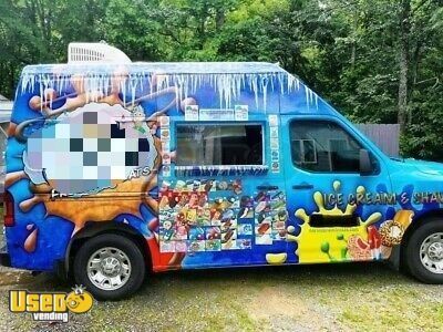 2013 NV 1500 Mobile Ice Cream Business / Shaved Ice Truck