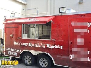 Inspected Ready to Go 2018 8' x 21' Kitchen Food Concession Trailer