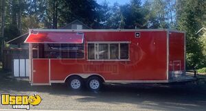 2019 - 8.5' x 24' Fun Foods Vending Concession Trailer with Porch