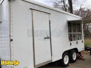 Refurbished - 1990 8' X 16' Haulmark Food Concession Trailer with Pro-Fire System