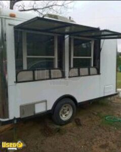 2007 7' x 12' Kitchen Food Trailer | Food Concession Trailer