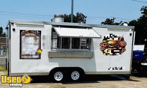 Well Equipped - 2021 8' x 20' Kitchen Food Concession Trailer with Fire Suppression