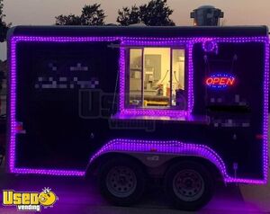 Turn-Key and Licensed 6' x 12' Shaved Ice-Snowball Concession Trailer
