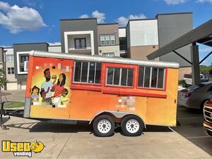 Versatile - 2015 7' x 16' Kitchen Food Trailer | Concession Trailer