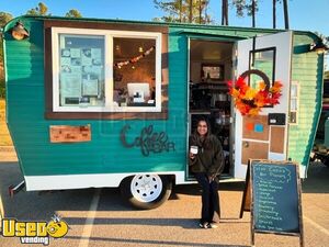 Vintage 1958 7' x 13' Coffee/Beverage Concession Trailer Mobile Vending Unit