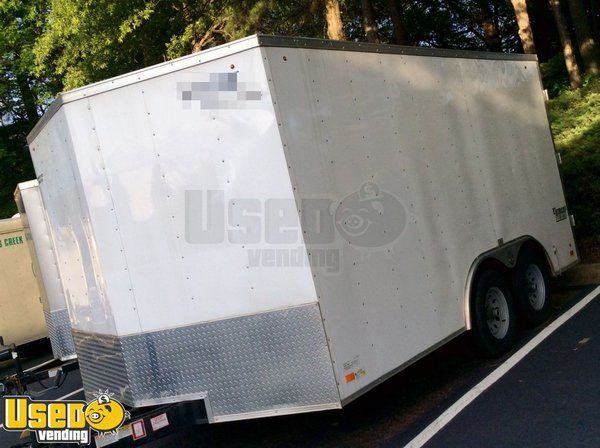 14' Enclosed Trailer- Great for Conversion