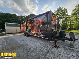 2024 28'  Concession Trailer with Fire Suppression + Bathroom