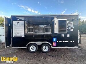 Well Equipped - 2023 8' x 16' Kitchen Food Concession Trailer with HCD Insignia
