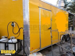 2019 - 8.5' x 14' Kitchen Food Concession Trailer with 6' Porch