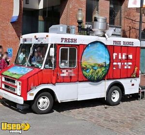 GMC Value Van All-Purpose Food Truck with Fire Suppression System
