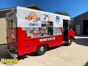 Chevrolet G20 Diesel Step Van Classic Ice Cream Truck w/ Cold Plate Freezer