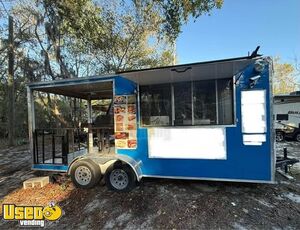 2024 Barbecue Kitchen Food Concession Vending Trailer with Porch and Smoker