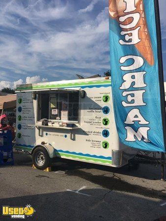 2014 - 6' x 12' Coffee / Shaved Ice Concession Trailer