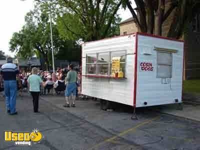 Custom Made, 8 x 12 Concession Trailer - LOTS OF EXTRAS