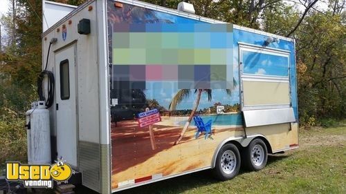 8' x 16' Food Concession Trailer