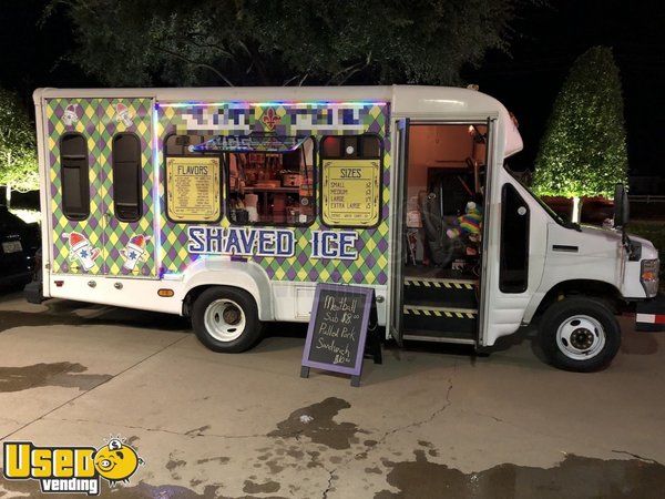 2010 Ford F250 Shaved Ice Truck Ready To Work