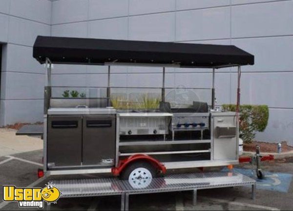 Used Open-Air Food Concession Trailer/Mobile Kitchen Unit Working Order