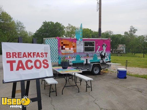 Turnkey Ready Mobile Food Business / Permitted Kitchen Food Concession Trailer