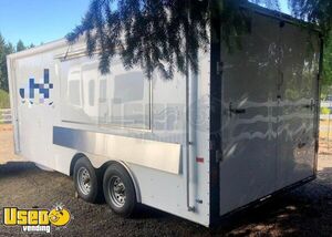 Used Barbecue Concession Trailer / Fun Fair Foods Vending Concession Unit