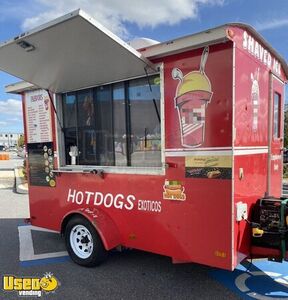 2003 7' X 10' Shaved Ice Concession Trailer | Mobile Snowball Unit