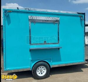 2024 - 8' x 12' Food Concession Trailer Mobile Kitchen Unit