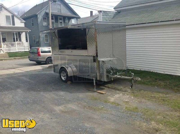 2011 - 10' x 6' Cart Concepts Stainless Steel Concession Trailer