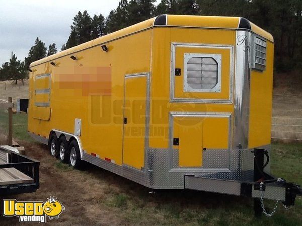 Mobile Kitchen 30' Food Concession Trailer