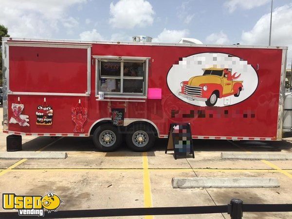 2017 - 8' x 24' Food Concession Trailer