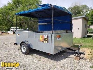 Used 2017 - 7' x 9.75' Food Concession Trailer / Mobile Street Food Vending Unit