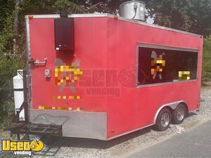 2000 - 7   x 16   Kitchen Food Trailer with Pro-Fire Suppression