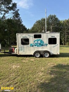 Turnkey - 2024 8' x 14' Shaved Ice Trailer |  Snowball Concession Trailer