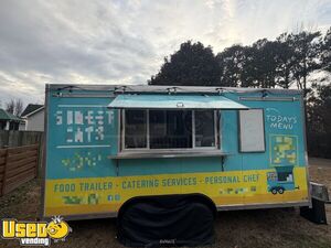 2022 8' x 14' Kitchen Food Concession Trailer with Fire Suppression System