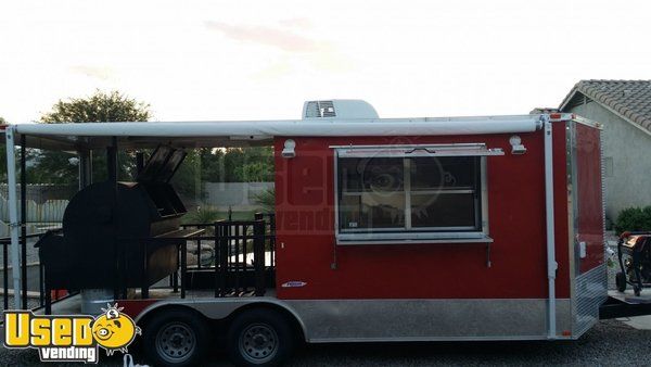 8.5' x 20' Freedom Concession Trailer with Porch