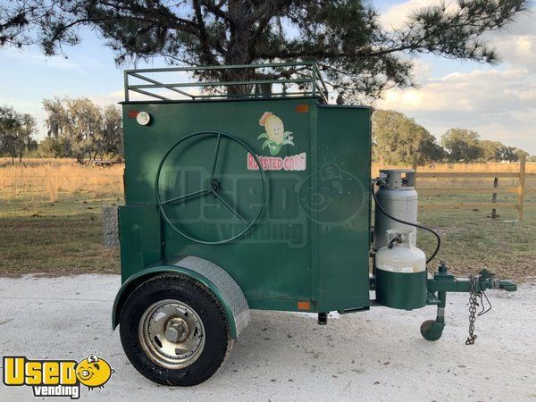 Self-Contained 2014 Texas Corn Roasters Lightly Used Commercial Corn Roasting Trailer