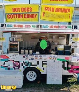 8 x 12' Fun Food Concession Trailer / Carnival-Style Food & Beverage Trailer