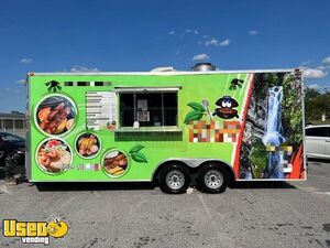 2019 - 8' x 20' Mobile Food Vending Unit | Food Concession Trailer with Pro-Fire System