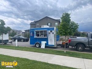 2022 7' x 16' Food Concession Trailer Mobile Vending Unit