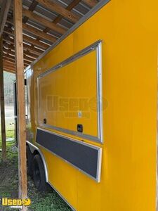 NEW - 8' x 16' Food Concession Trailer with Porch DIY Mobile Vending Unit