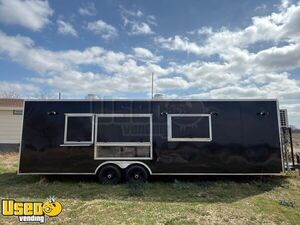 NEW 2025  8.5' x 28' Kitchen Food Concession Trailer with Pro Fire System