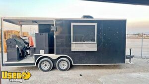 2019 8' x 22' Custom Built  Barbecue Food Trailer with Porch
