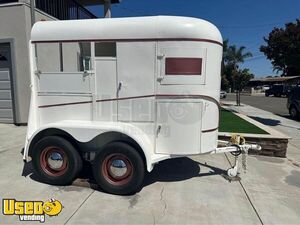 BRAND NEW Vintage - Horse Trailer Converted to Mobile Bar Trailer