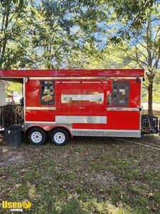TURNKEY 2022 - 8.5' x 18' Kitchen Food Concession Trailer with Porch