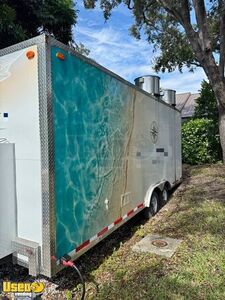 2023 8' x 20' Kitchen Food Concession Trailer with Fire Suppression System