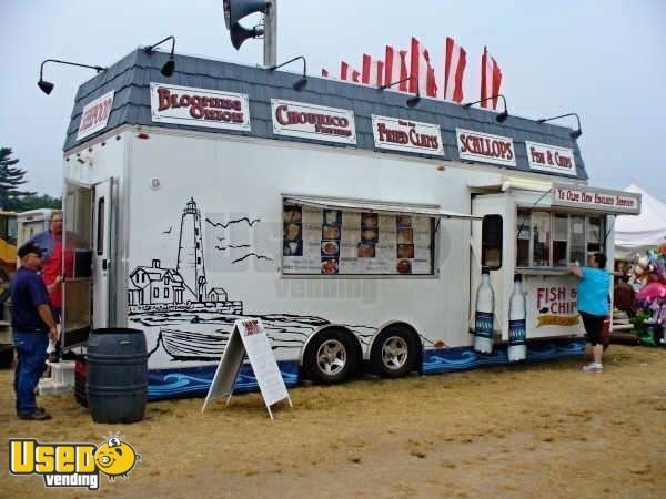 8.6' x 26' Food Concession Trailer Mobile Kitchen