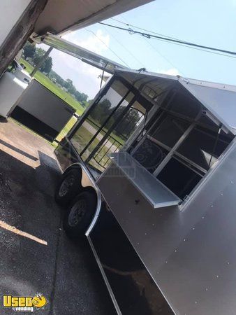 Super Clean 2017 Freedom 8.5' x 18' Mobile Kitchen Food Concession Trailer