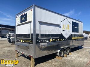 2019 - 8.5' x 24' Well Equipped Mobile Kitchen Food Concession Trailer